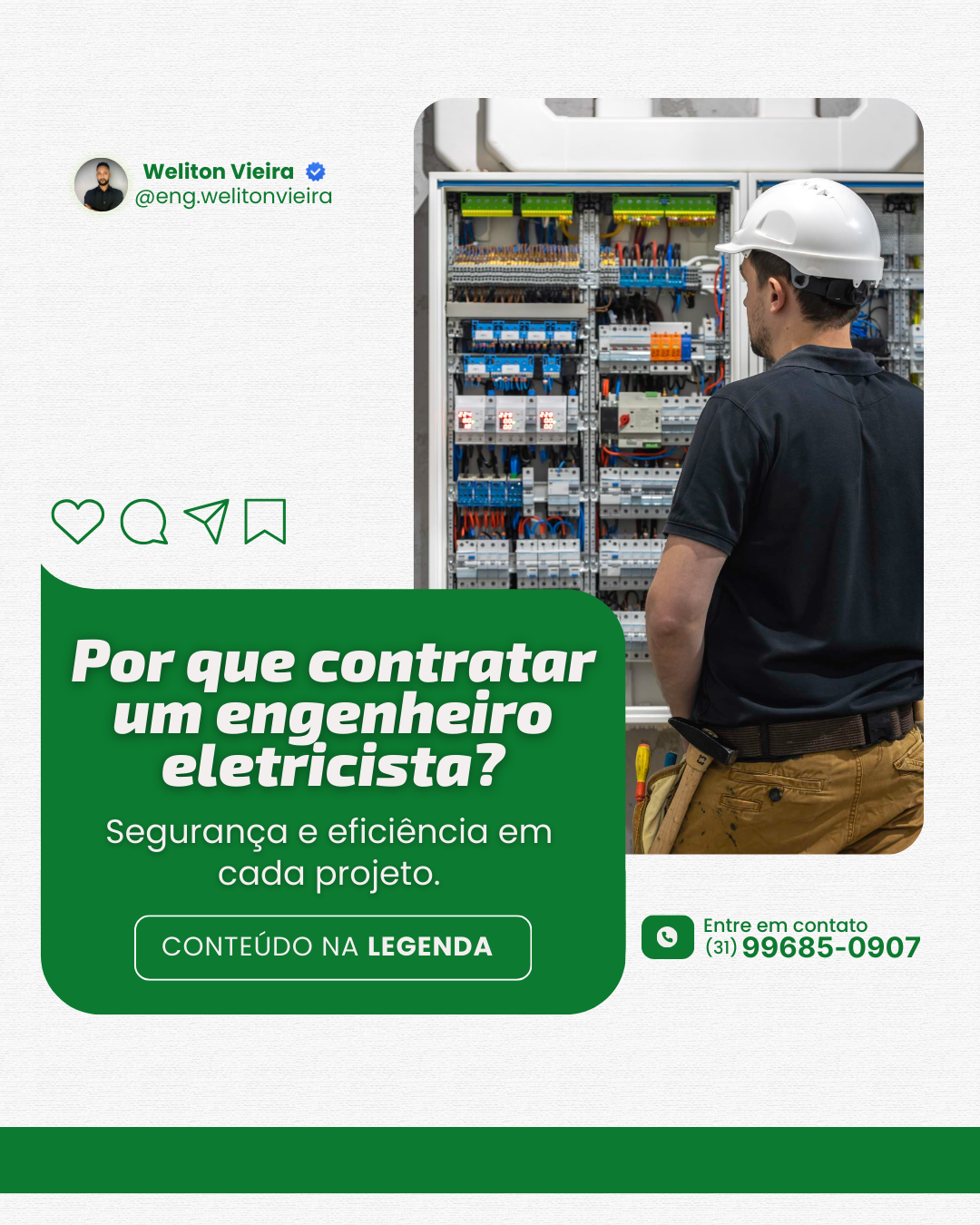 Quando é necessário contratar um engenheiro eletricista?